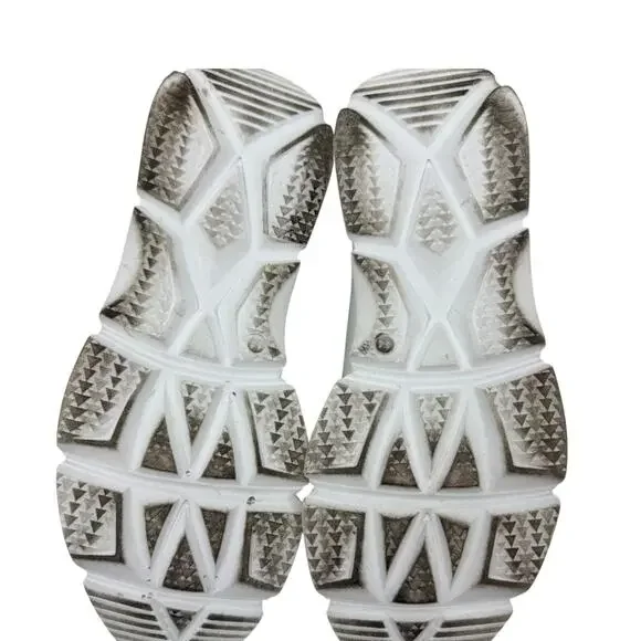 Philipp Plein Leather Low Top Sneakers Skulls White Size 44